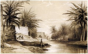 Basra, 1834-37 körül (rajz) alkotó: English School