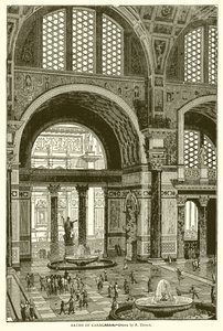Caracalla fürdői alkotó: English School