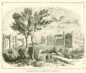 Battle Abbey a 17. században alkotó: English School