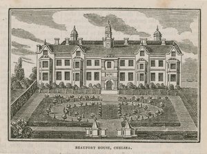 Beaufort ház Chelsea-ben alkotó: English School