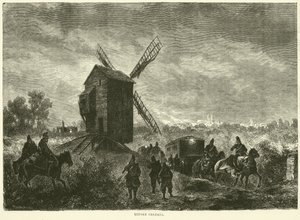 Orléans előtt, 1870. november alkotó: English School
