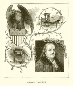 Benjamin Franklin alkotó: English School