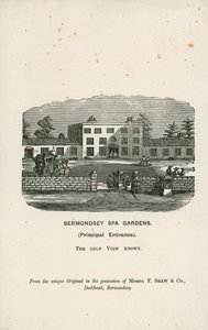 Bermondsey Spa Gardens alkotó: English School