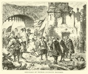 Weimari Bernhard belép Ratisbonba alkotó: English School