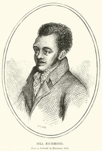 Bill Richmond, Hillman portréjából alkotó: English School