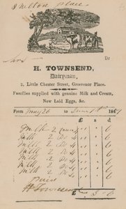 Bill H Townsendből, Dairyman alkotó: English School