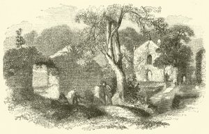 Bindon Abbey (metszet) alkotó: English School