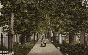 Birmingham: Harborne Avenue (színes litho) alkotó: English School