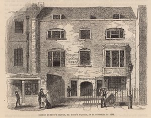Bishop Burneys House, St Johns Square, Clerkenwell  alkotó: English School