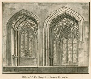 Bishop Wests Chapel, Putney Church, London alkotó: English School