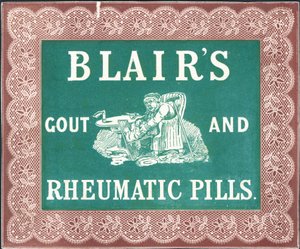 Blairs Gicht- und Rheumapillen von English School