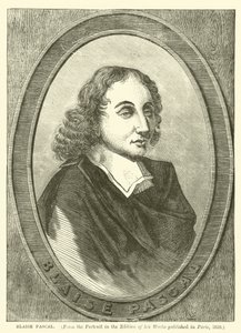 Blaise Pascal (metszet) alkotó: English School