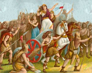 Boadicea alkotó: English School