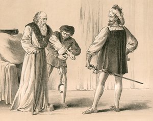 Bobadilla letartóztatja Columbust alkotó: English School