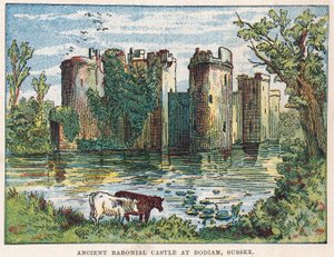 Bodiam kastély, Sussex alkotó: English School