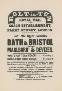 Bolt-in-Tun Royal Mail and Coach Establishment alkotó: English School