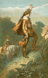 Bonnie Prince Charlie verabschiedet sich von zu Hause von English School