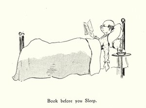 Book Before You Sleep; Look Before You Leap (litográfia) alkotó: English School