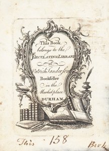 Könyvtányér, Patrick Sanderson alkotó: English School