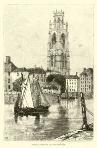 Boston Harbour, a Wytham alkotó: English School