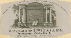 I Williamstől, építészeti könyvkereskedőtől vásároltam alkotó: English School