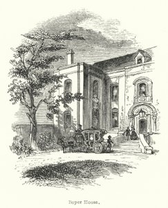 Boyer ház (metszet) alkotó: English School