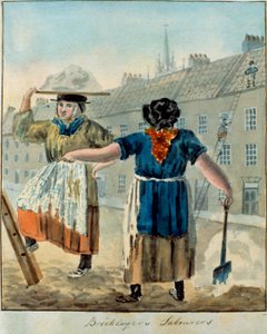Kőművesek" Munkások alkotó: English School