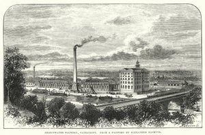 Bridgewater Foundry, Patricroft (metszet) alkotó: English School
