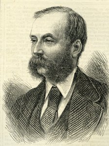 dandártábornok, Sir Archibald Alison, 2. baronet (1826-1907) a The Illustrated London News-tól, 1874. április 18. alkotó: English School