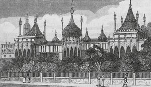 Brighton Pavilion (metszet) alkotó: English School