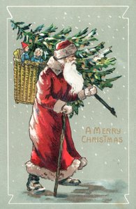 Brit karácsonyi kártya alkotó: English School