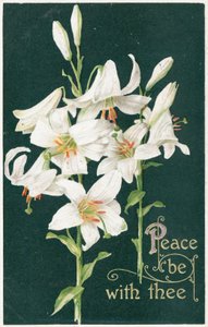 Brit húsvéti üdvözlőlap alkotó: English School