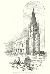 Brixworth, délnyugatról (metszet) alkotó: English School