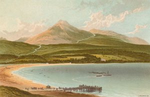 Brodick Bay és Goatfell alkotó: English School