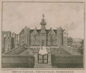 Bruce Castle, Tottenham, London; 1686-ban készült kép alkotó: English School