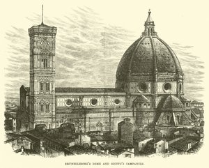 Brunelleschi kupolája és Giotto Campanile-je alkotó: English School