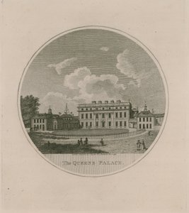 Buckingham House, a Queens Palace alkotó: English School