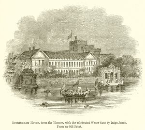 Buckingham House, a Temzéből, az ünnepelt vízi kapuval, Inigo Jonestól