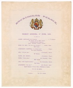 Buckingham-palota koncert, 1887. június 3 alkotó: English School
