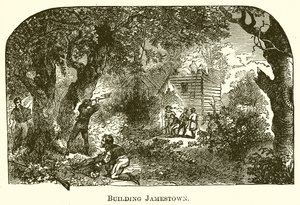 Jamestown építése alkotó: English School