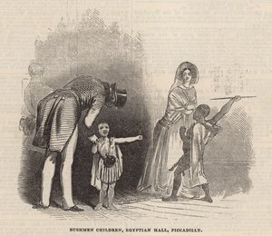 Bushman gyerekek, Egyptian Hall alkotó: English School