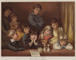 De évente egyszer (chromolitho) alkotó: English School