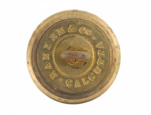 Button, 9. bengáli lándzsás ezred, 1901 előtt alkotó: English School