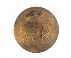 Button, 9. bengáli lándzsás ezred, 1901 előtt alkotó: English School