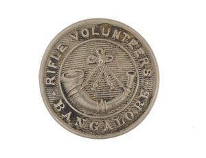 Button, Bangalore Puskás Önkéntesek, 1880-1920 alkotó: English School