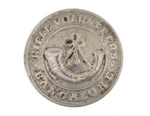 Button, Bangalore Puskás Önkéntesek, 1880-1920 alkotó: English School