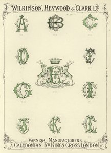 CA, CB, CC, CD, CE, CF, CG, CI, CJ, CK, CL alkotó: English School