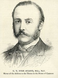 C. T. Dyke Acland Illusztráció a Grafikából 1883. február 17. alkotó: English School