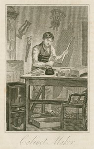 Bútorasztalos alkotó: English School