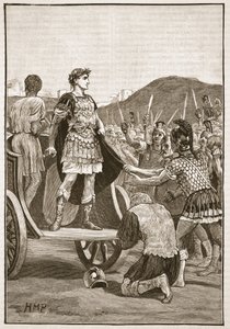 Caesar a Campus Martius elégedetlen légióihoz szól alkotó: English School